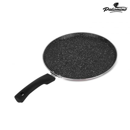 Palomino Aluminum Induction Base Griddle Roti | Chapathi | Chapati | Paratha Tawa with Handle (Copper-Color, 25cm, Pack of 1)